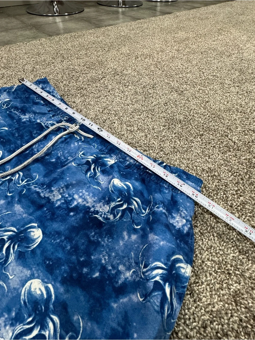 Kirkland Signature Blue Patterned Men's Swim Trunks